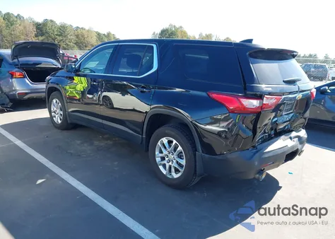 2021 Chevrolet Traverse Awd Ls z USA, uszkodzony, nr VIN 1GNEVFKW7MJ267669